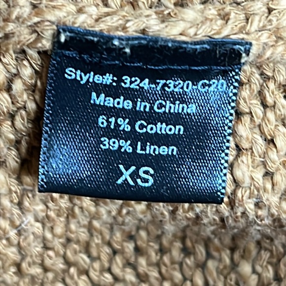 Jenni Kayne Cruise Cocoon Safari Tan Crewneck Sweater - Picture 6 of 6